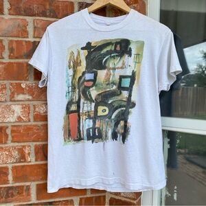 Vintage 80s UB40 Band Tour Tee Small